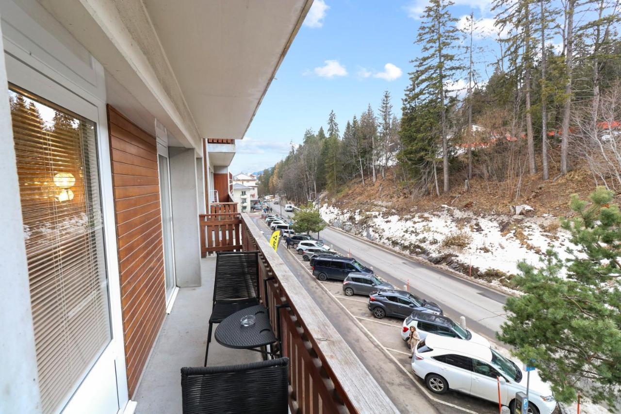 Appartement En Plein Centre De Crans Montana 외부 사진